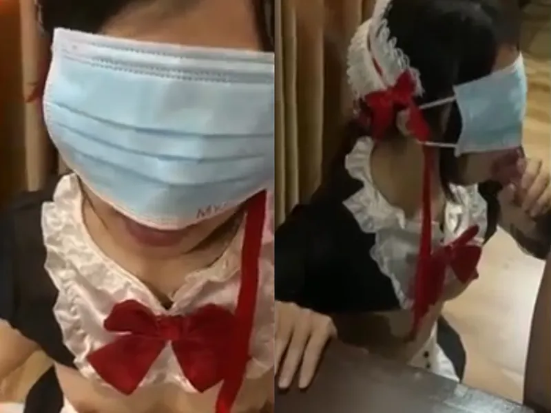 Gấu việt dâm cosplay nô lệ tình dục mút mút con chim điêu luyện